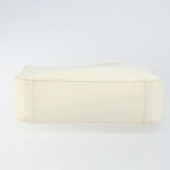 GUCCI Soho Shoulder Bag Enamel White Auth ep11364 - Picture 6 of 14